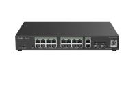 RUIJIE REYEE RG-ES220GS-P 20 PORT 10/100/100 16xPOE 250W +2SFP YONETILEBILIR SWITCH